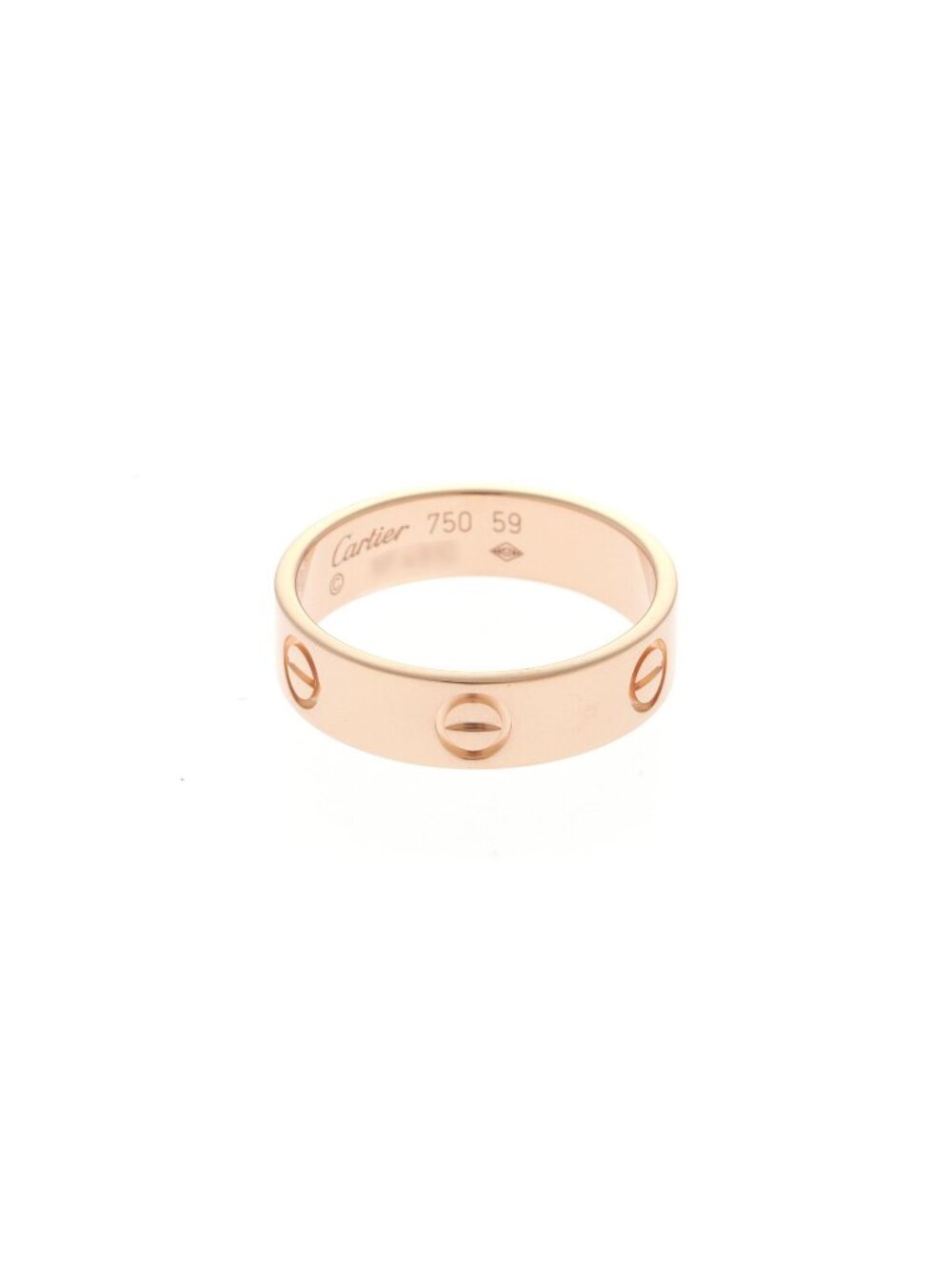 Cartier Love Ring 18k Pink Gold